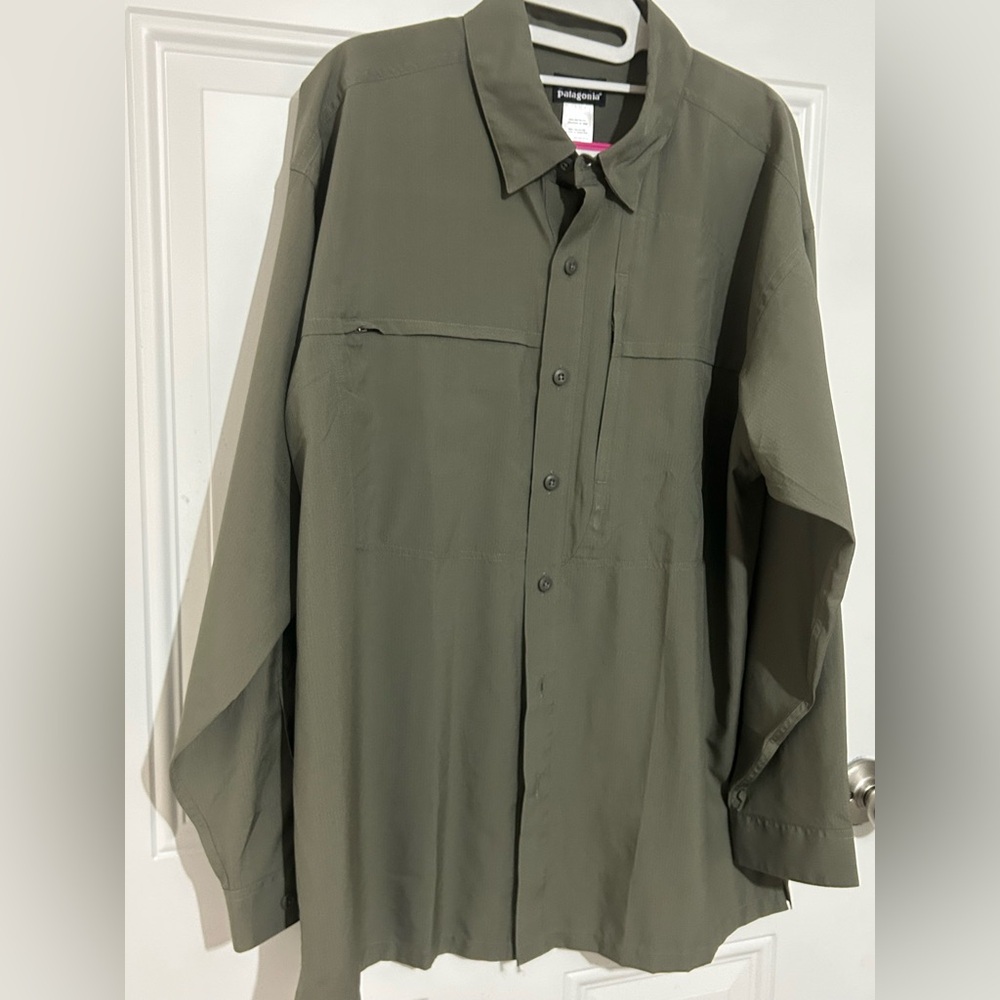 Patagonia Men's Forest Green Shirt Jacket